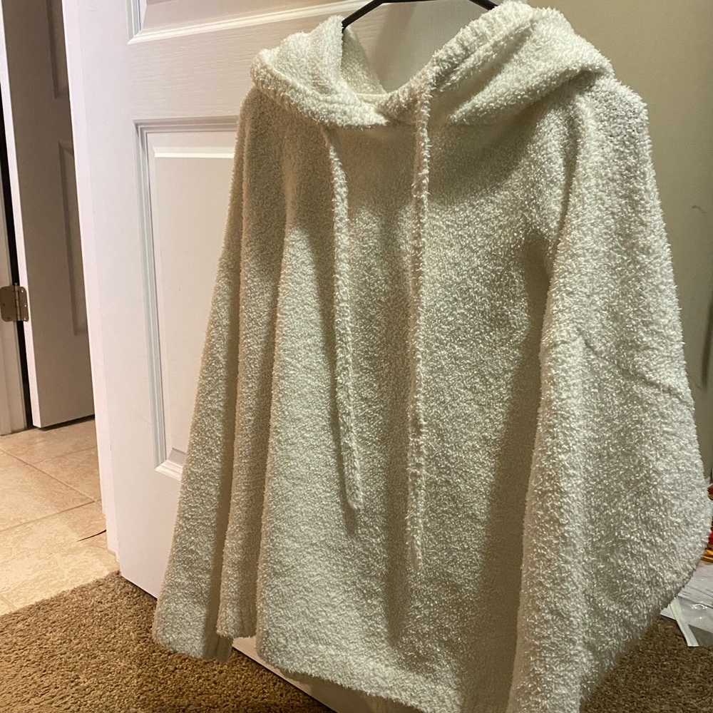 H&M Fluffy-knit hoodie